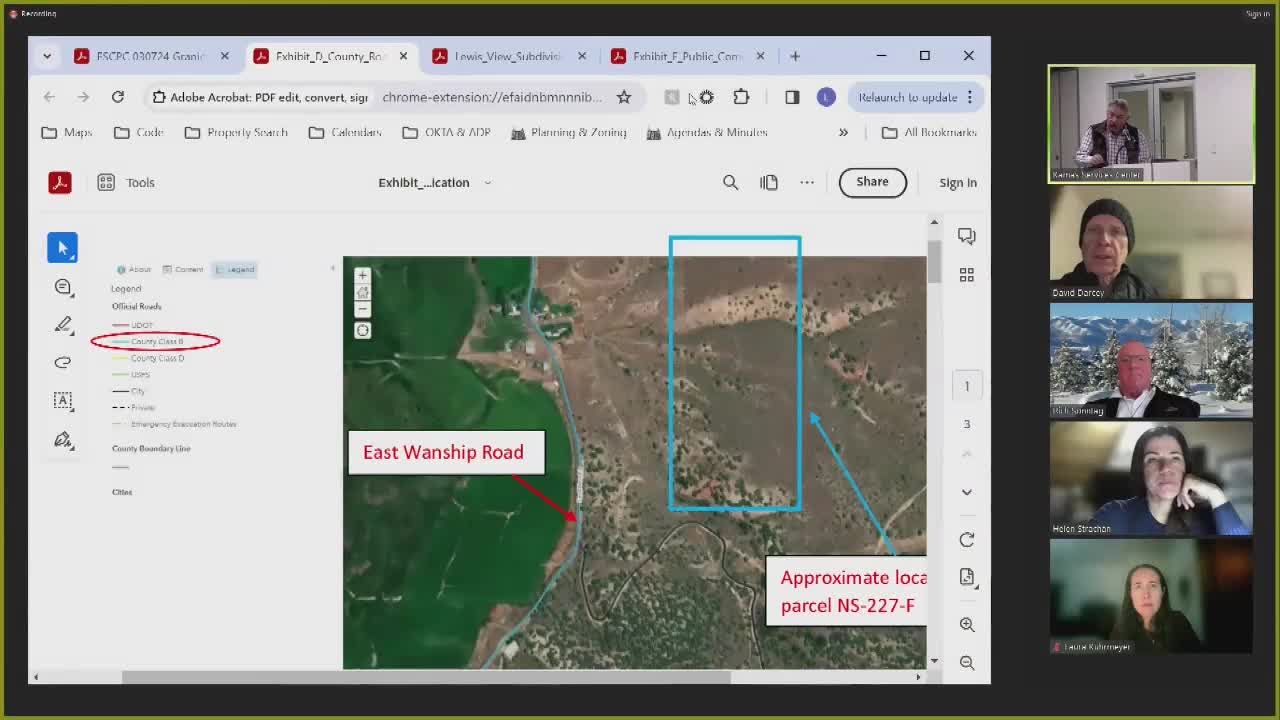 Residents voice concerns about Easton Township development road access