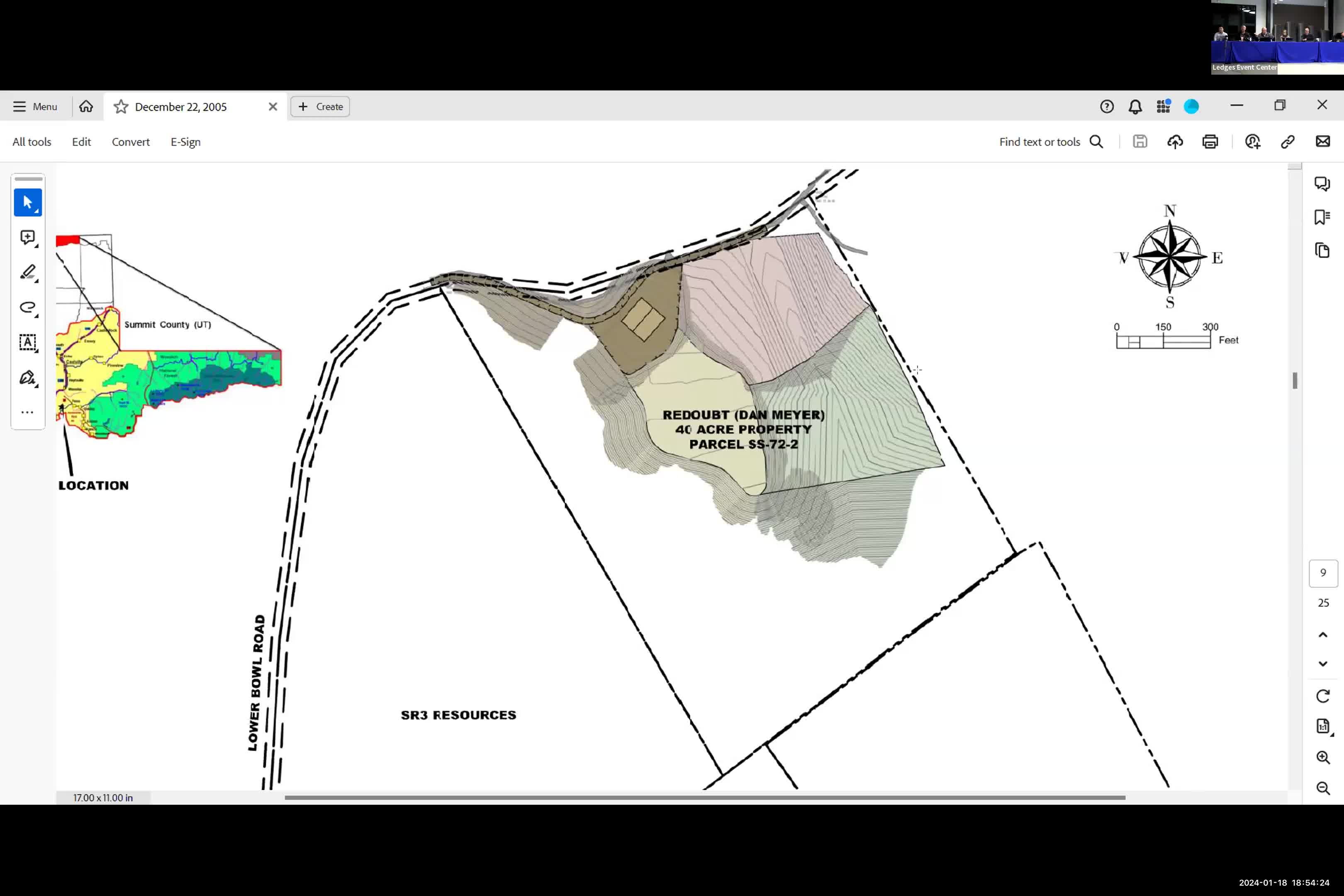 Trustee Martindale addresses land application concerns during public meeting