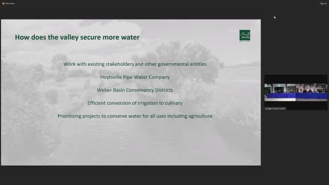 Boysville Water Company explores culinary and fire flow system upgrades