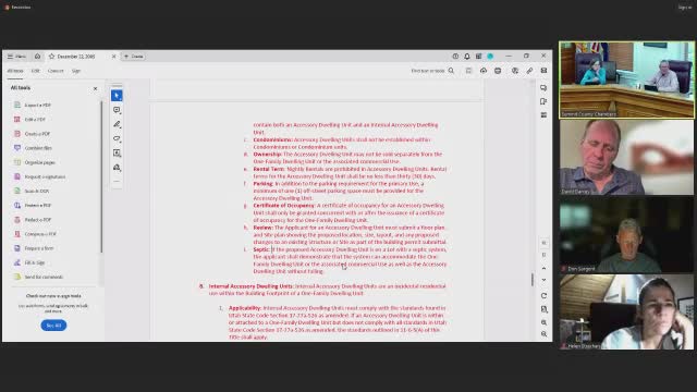 Camas Commission approves new ADU water requirements and prepares for Cedar Crest meeting