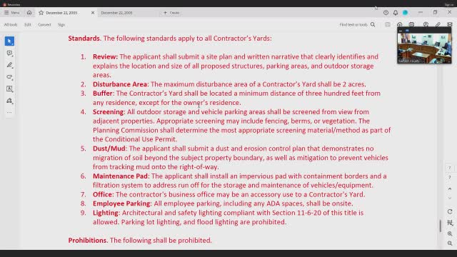 Summit County discusses new criteria for contractor's yard conditional use permits