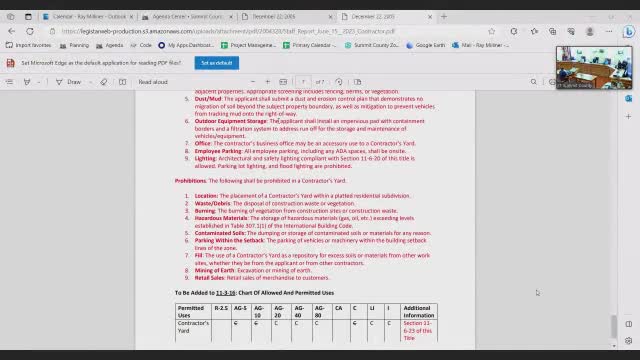 Local Council enforces regulations on contractor yards to limit environmental impact