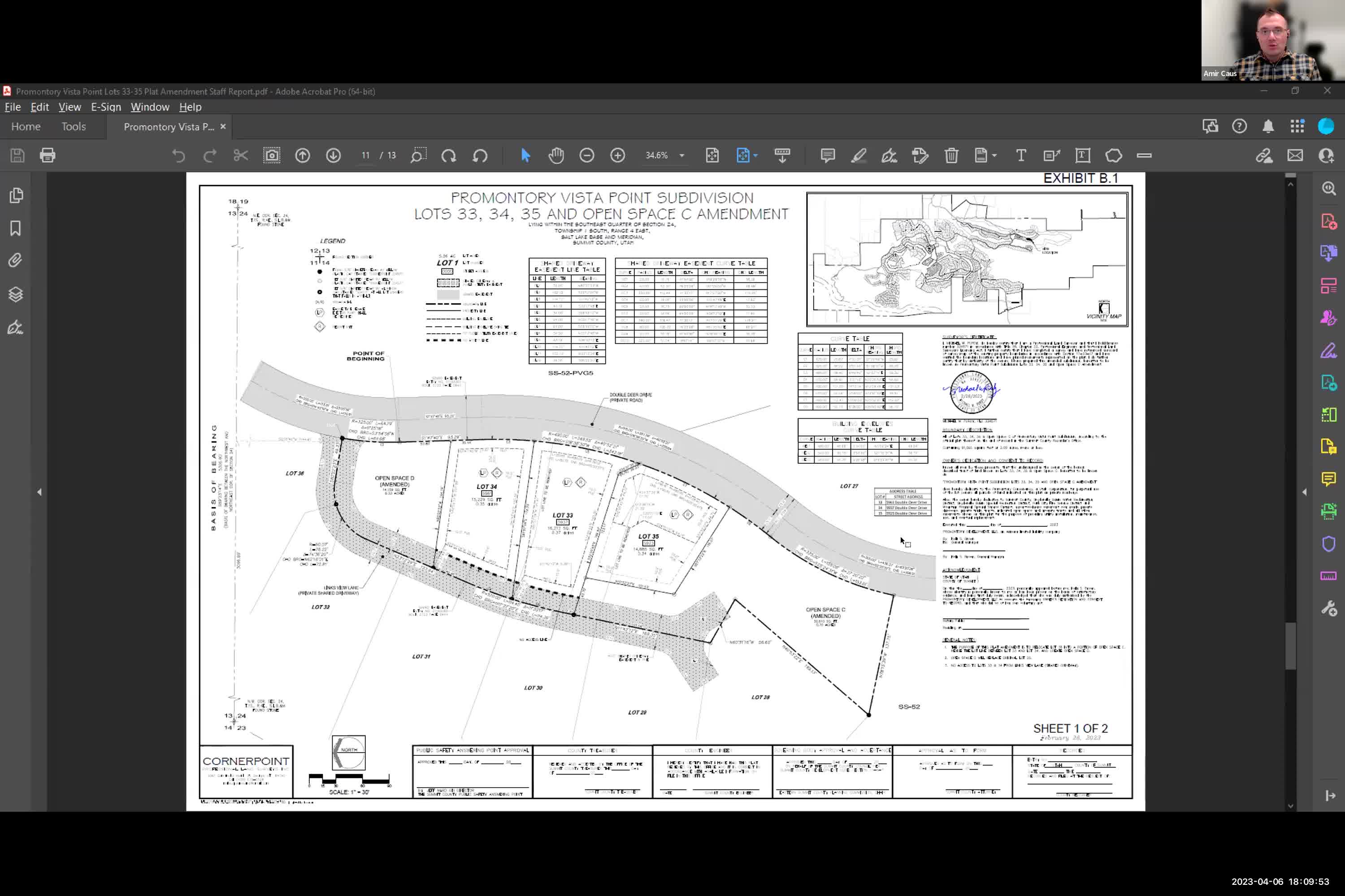Planning Commission approves Promontory Vista Pointe plat amendment amid traffic concerns