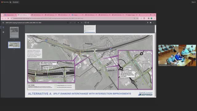Traffic plan proposes split diamond interchange and road improvements in Vessel 224 area