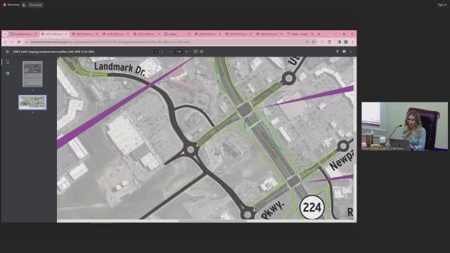Traffic committee proposes new lanes and tunnel at 224 Ute intersection