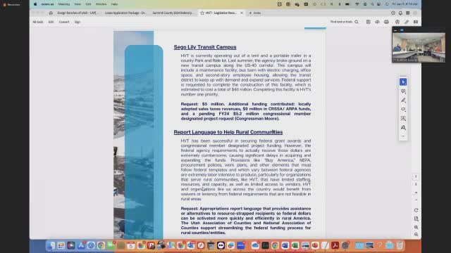 High Valley Transit showcases innovative micro transit system to Colorado transportation authority