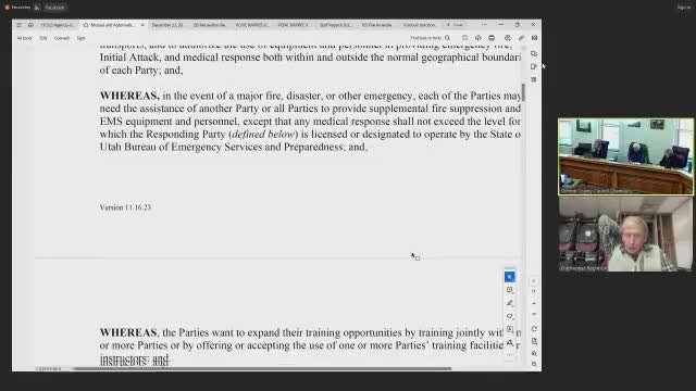 Summit County approves mutual aid agreement among fire service districts