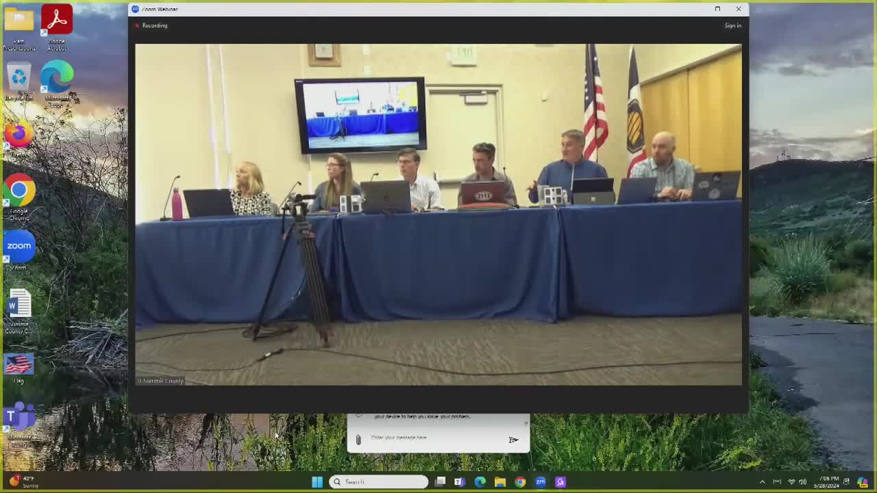 Forrest Seaman addresses discrepancies in greenhouse project during public input session