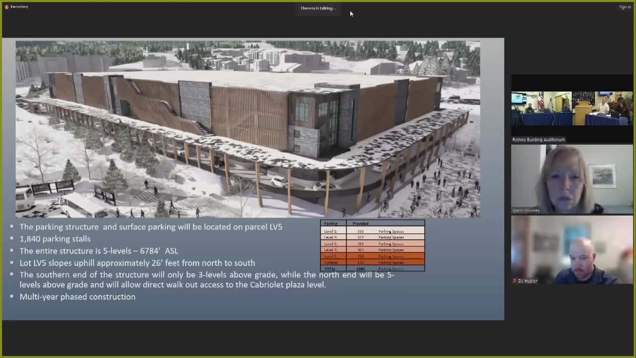Planning Commission addresses traffic concerns over new 1840-car parking structure