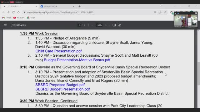 Summit County proposes $150K childcare support for employees amid rising costs