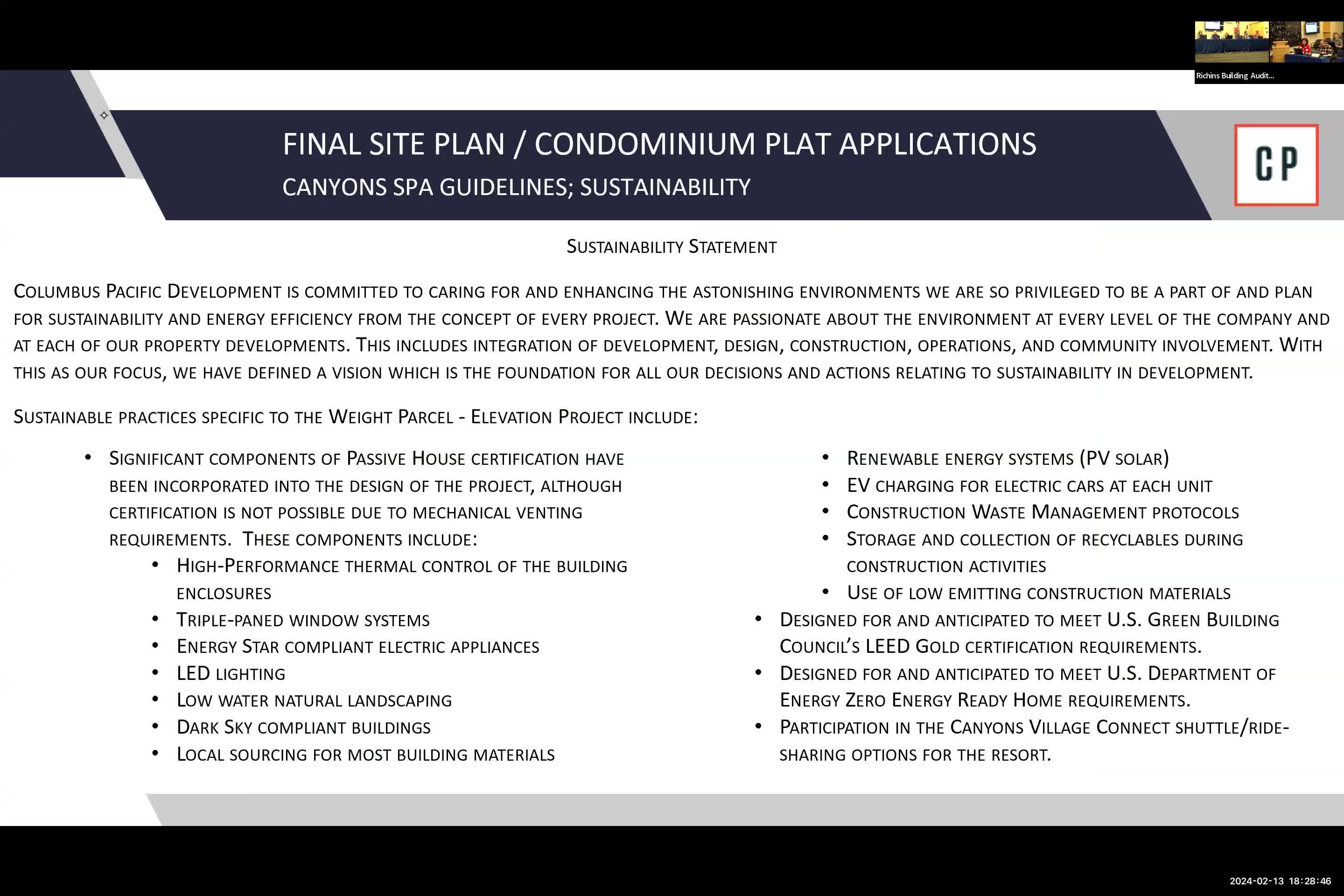 Canyons Village project integrates Passive House standards with innovative design solutions