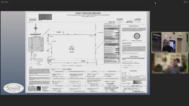 Community member presents site visuals to oppose high-density developments in Gold Coast