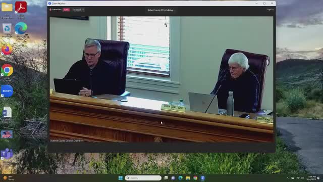 Summit County Council addresses public concerns over water meter fines