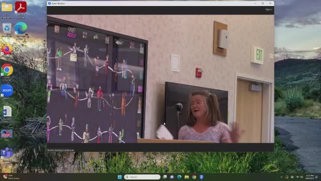 Resident challenges advertising RV and county right-of-way regulations in Summit County