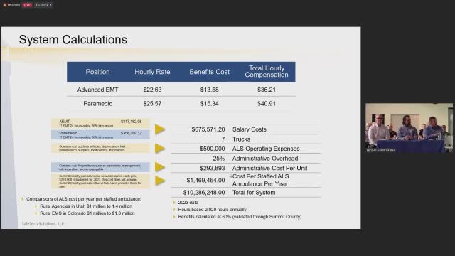 Summit County considers unified emergency medical services to enhance collaboration
