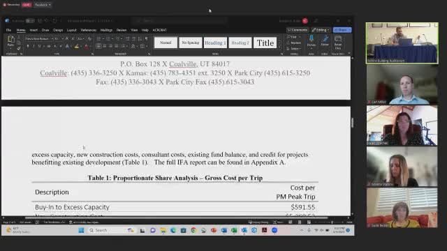 Summit County council proposes new impact fees for unincorporated developments