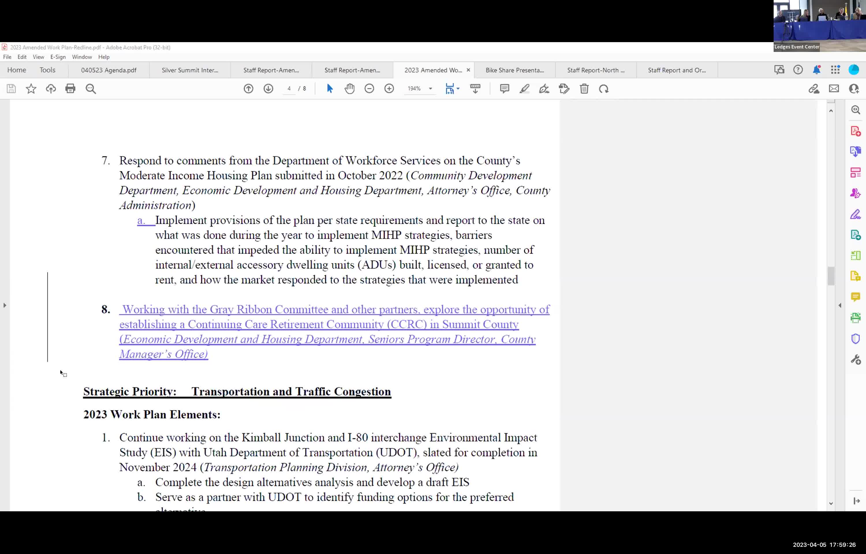 Summit County Council explores regional housing authority and biomass industry development