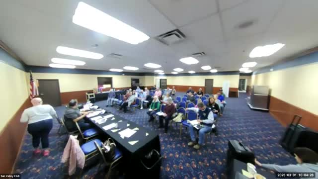 Sun Valley residents press officials on dumping, homeless camps, school promotions; CAB approves minutes and reschedules two agenda items