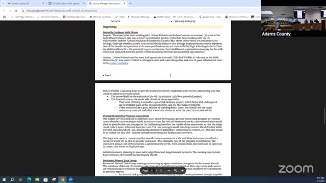 Board considers regional pretrial monitoring program; early cost estimate $93,000