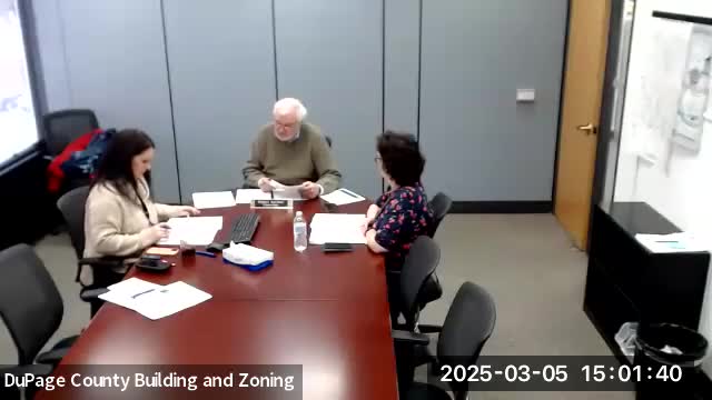 DuPage County Zoning Hearing Officer reviews Ponce and Chaudhry petitions