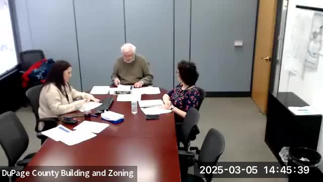 Hearing continued on accessory-building size increase; petitioner told to submit detailed survey and plans