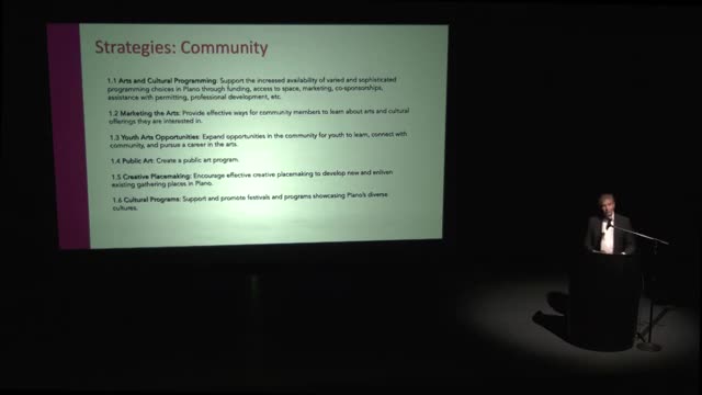 Plano Arts Forum unveils comprehensive plan for public art and creative facilities