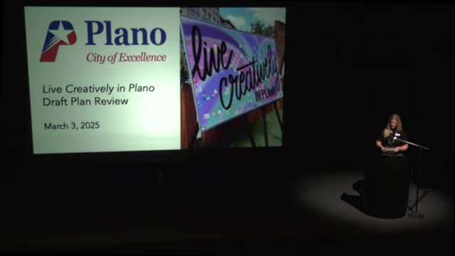 Plano unveils inaugural cultural arts plan with community collaboration