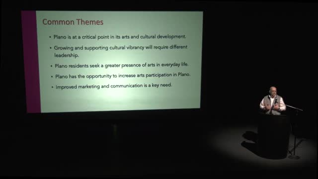 City leaders initiate community engagement on arts and cultural priorities