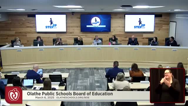 Olathe School Board celebration highlights impactful graduation experience