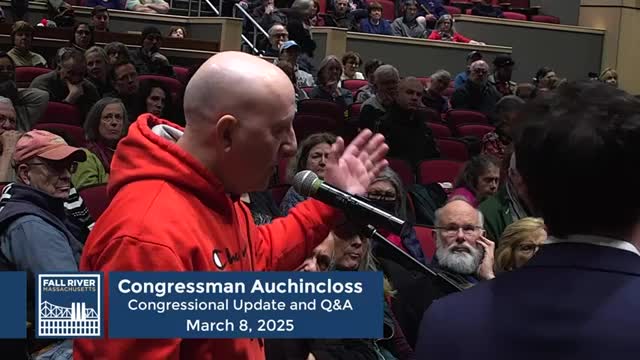 Congressman addresses community concerns on Medicaid cuts and bipartisan cooperation