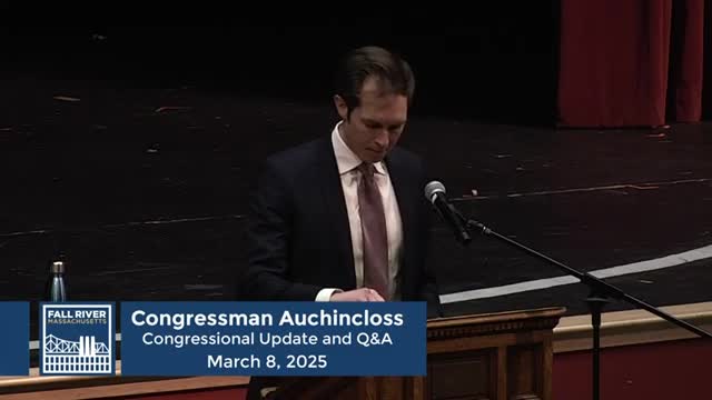 Congressman Defends Massachusetts Values Ahead of Lexington Concord Anniversary