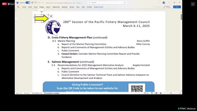 Council asks at‑sea cooperatives for active in‑season communication as whiting year begins