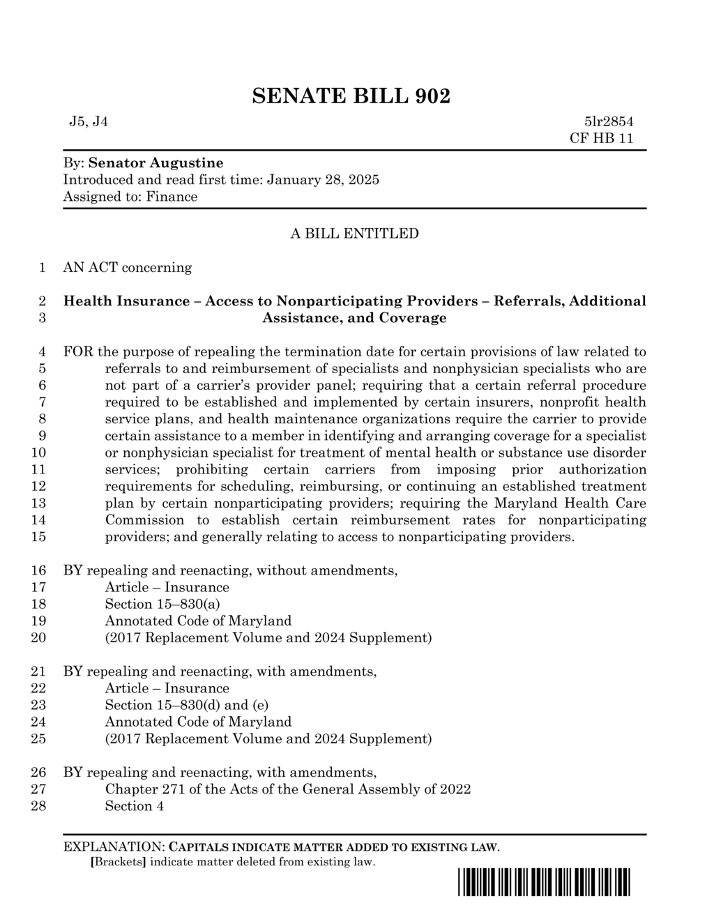 Maryland General Assembly enacts revisions to health insurance regulations