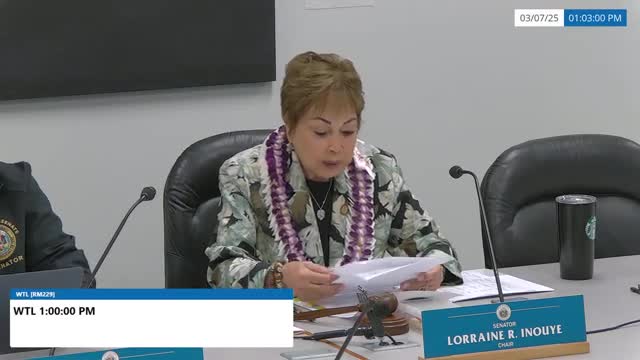 Senate Committee on Water and Land approves five submerged‑land easements for shoreline and stormwater work