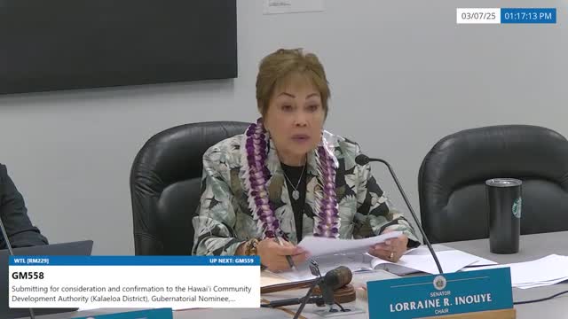 Holomua Collaborative endorses Gerald Gordner for HCDA position in housing discussions