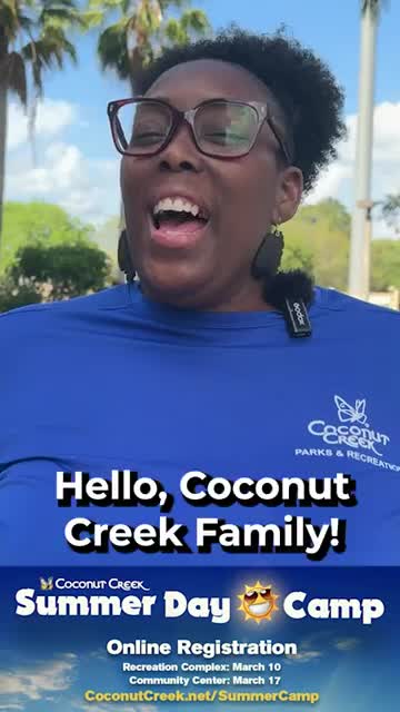 Coconut Creek opens summer day camp registration dates for residents