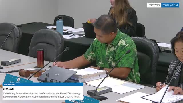 Governor appoints Kelly Oeoka to Hawaii Technology Development Corporation board