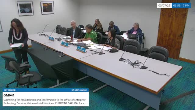 Senate Labor & Technology committee confirms multiple gubernatorial nominees, including ERS trustee and workforce council members