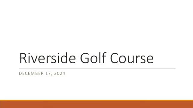 Victoria Golf Course outlines future improvements and fee increases for fiscal year 2025