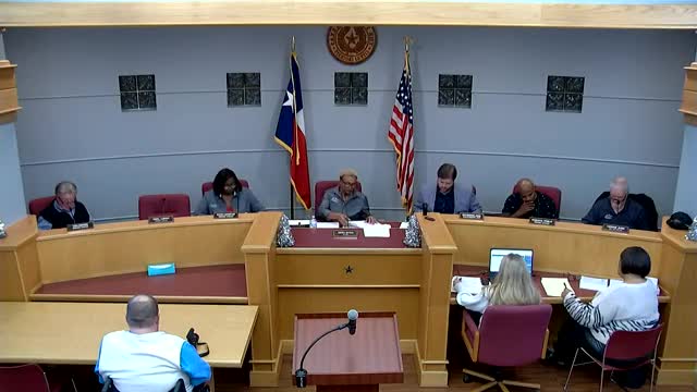 Crockett council takes first look at updated personnel manual and decorum policy; members ask for more review time