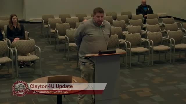 Town previews season two of Clayton for You; council asked to select topics