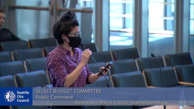 Select Budget Committee lifts $89 million transportation levy proviso after SDOT presents 2025 delivery plan; vote 8-0