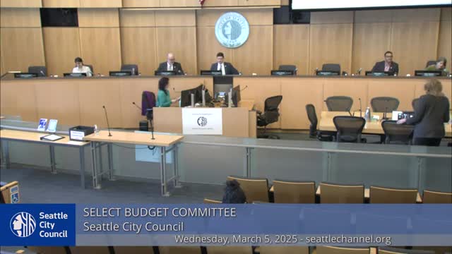 Council committee hears introductory briefing for Kirsten Grove, nominee for director of Finance and Administrative Services
