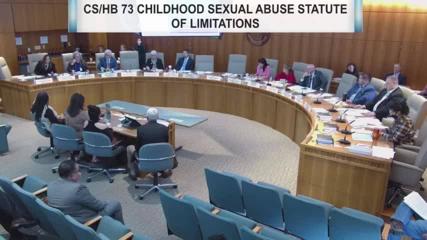 Legislators discuss childhood abuse disclosure age in bill hearing