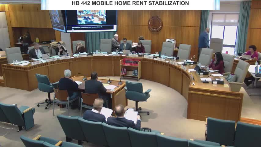 House committee advances substitute to address mobile-home park rent spikes, creates working group