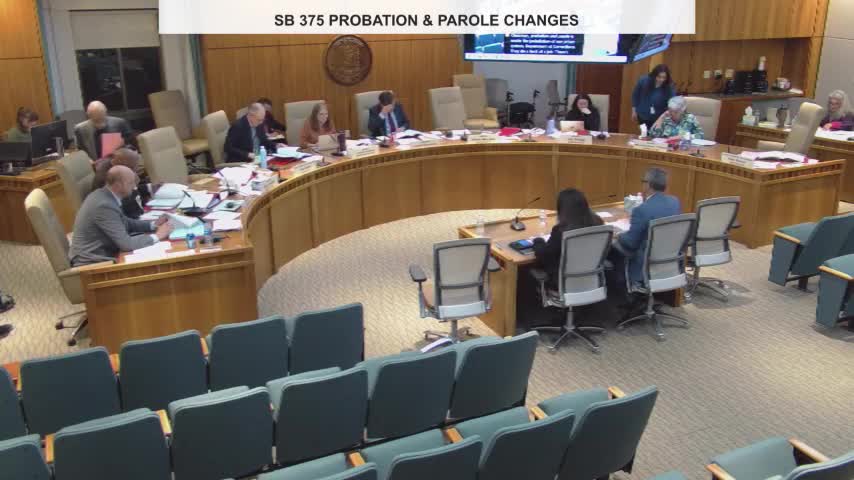 Committee advances probation and parole reforms aimed at reducing recidivism and fees