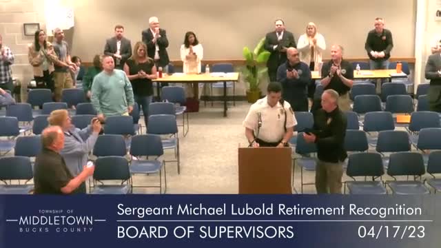 Dr. Wydra promotes volunteer opportunities at PennDell Middletown emergency services meeting