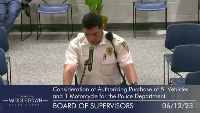 Middletown Township approves $1.5M police vehicle funding and MOU for 12-hour shifts