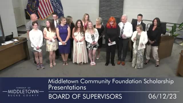 Middletown Township declares June as Bridal Month and celebrates Louise Morris' retirement