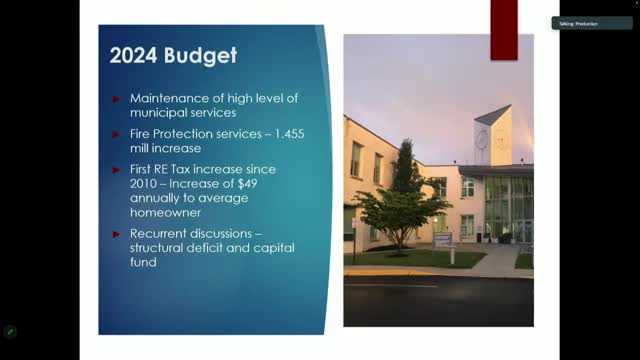 Middletown Township budget addresses revenue gaps and fire service improvements
